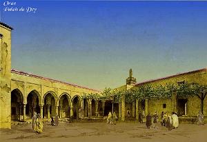 Oran-Palais-du-Dey-en-1833